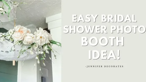 DIY Bridal Shower Decoration