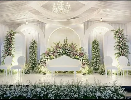 Modern wedding decoration ideas 2026 elegant setup