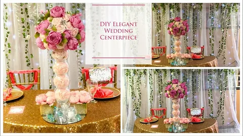 wedding centerpiece ideas 2026 with elegant floral and candle table setup